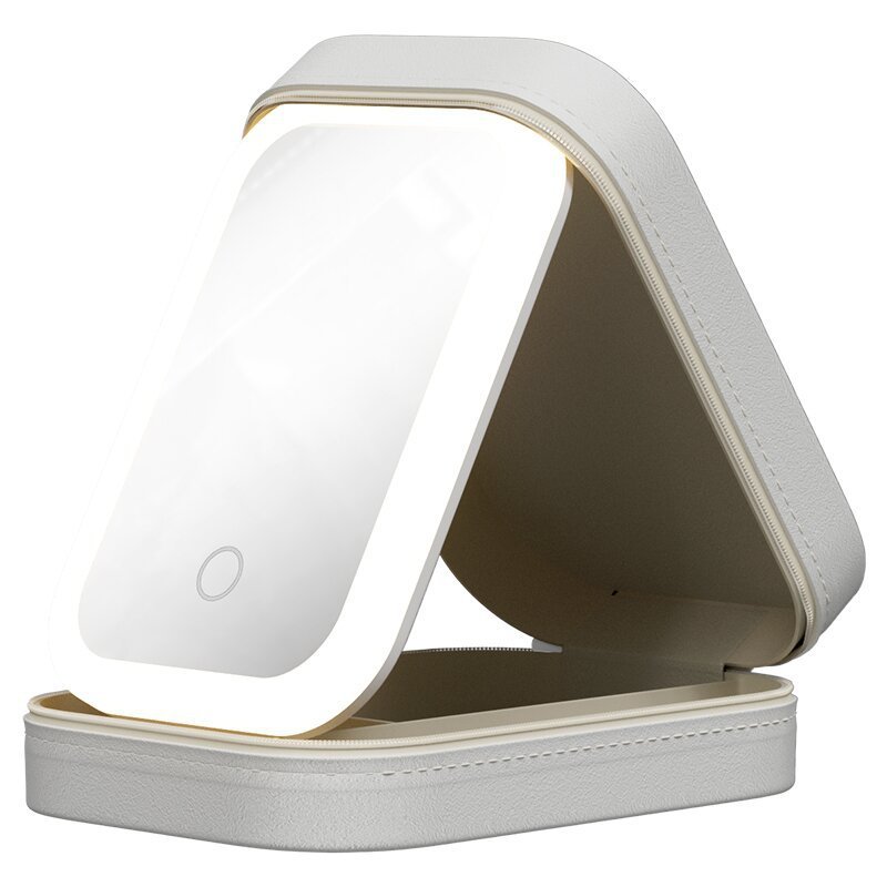 EpureBelle™ Smart LED Makeup Mirror with Storage – Adjustable & Stylish - Épure Belle